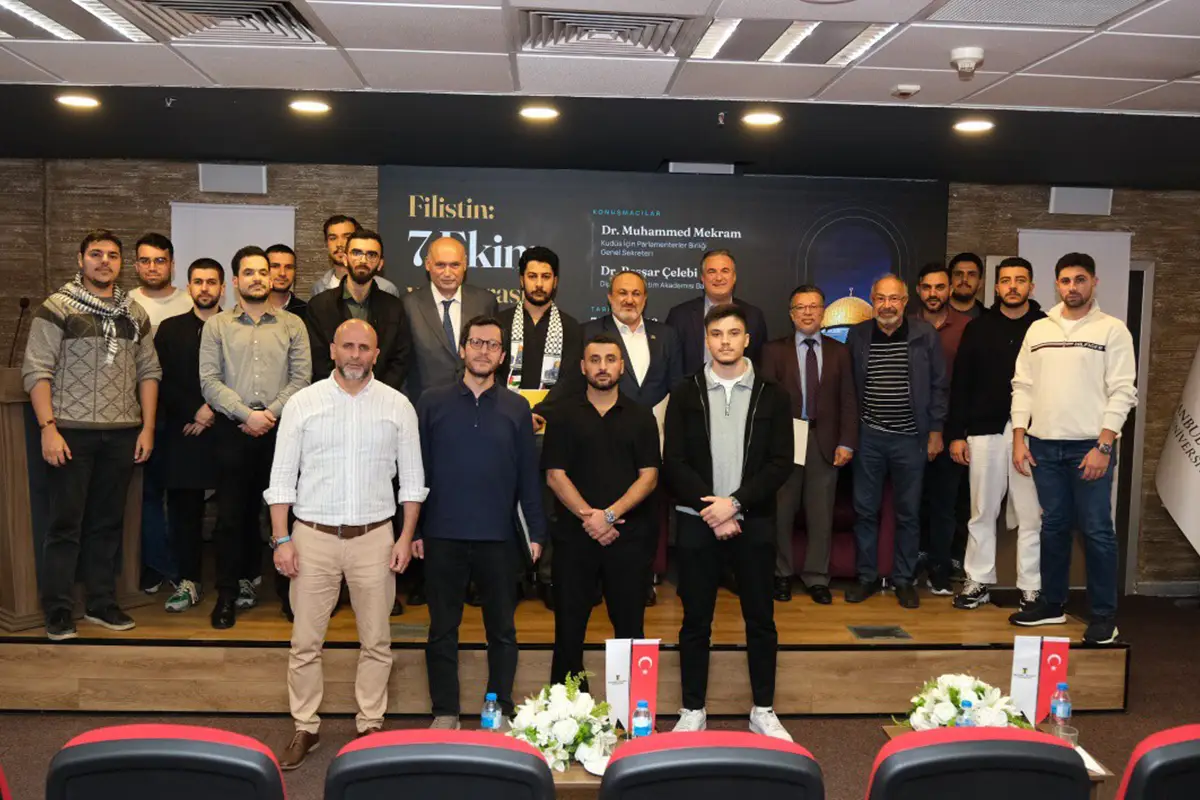 Burak Derneği ve İstanbul Ticaret Üniversitesinden Gazze söyleşisi