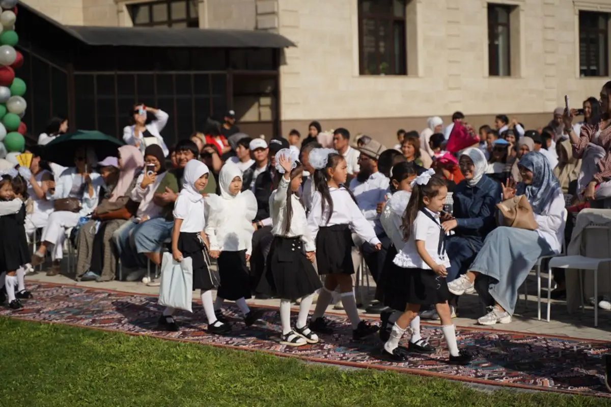 HASENE İzgi Okulu Kırgızistan’da eğitime başladı