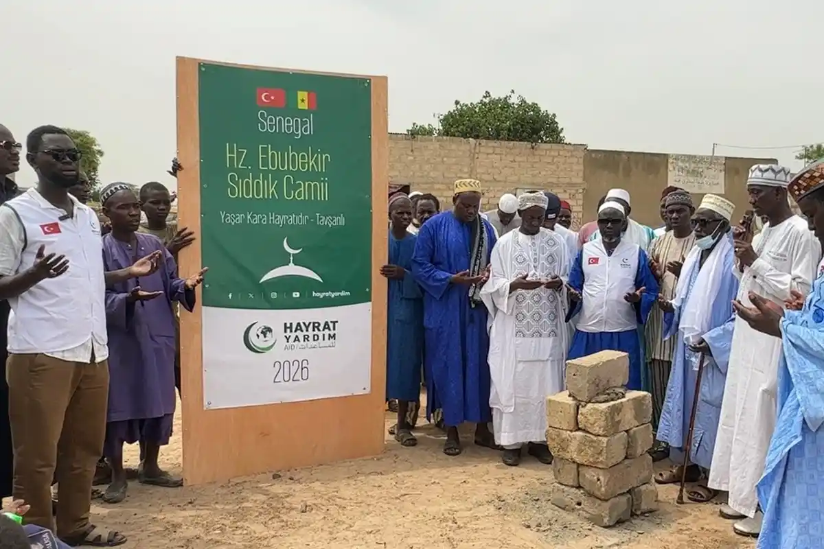 Hayrat Yardım’dan Senegal’de yeni ibadethane projesi