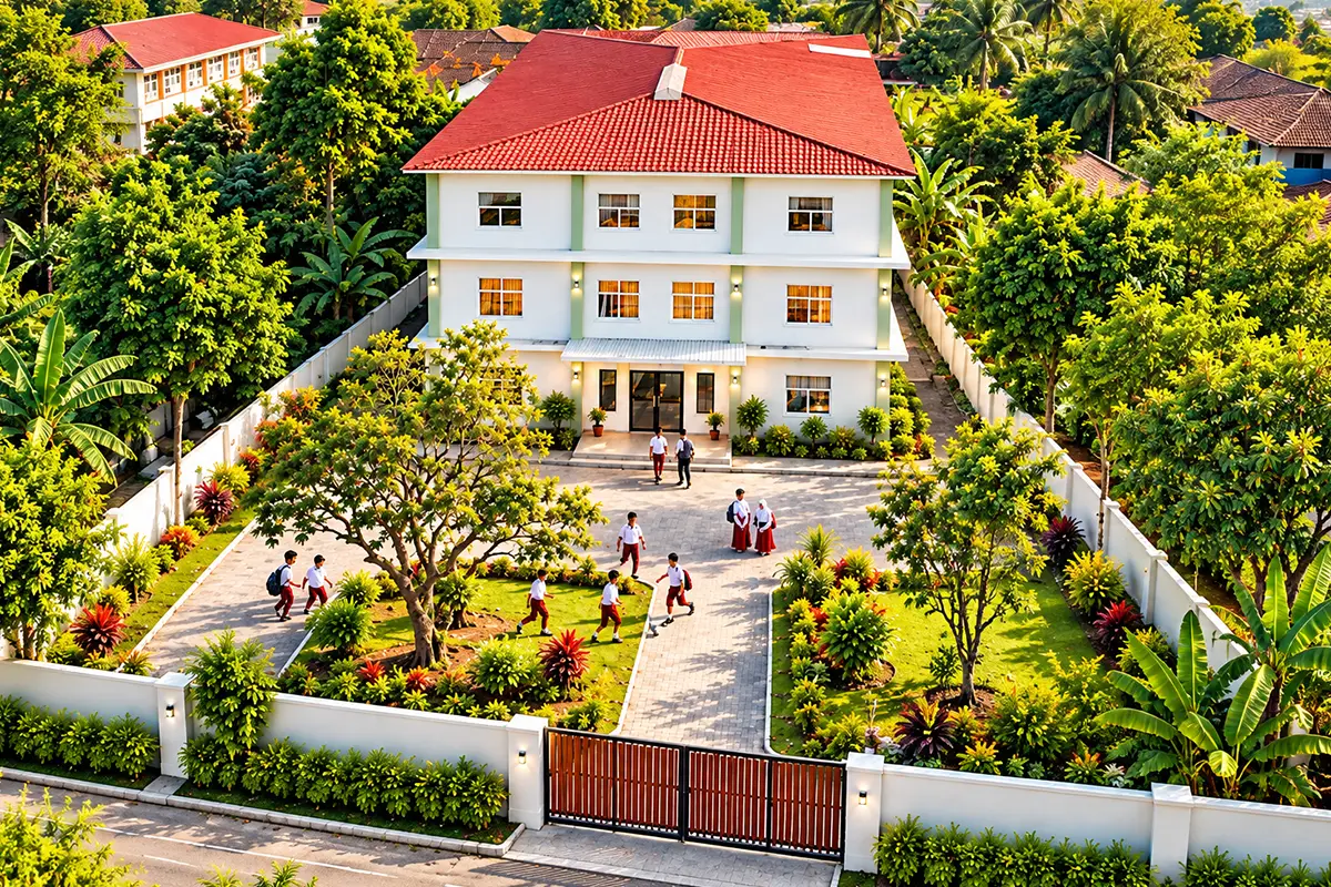 Hayrat Yardım'ın Endonezya'daki Eğitim Merkezi Tamamlanıyor