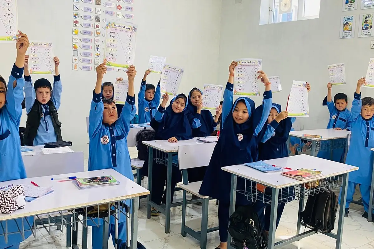 Hüdayi Vakfı Afganistan'da 310 kişilik okul açtı