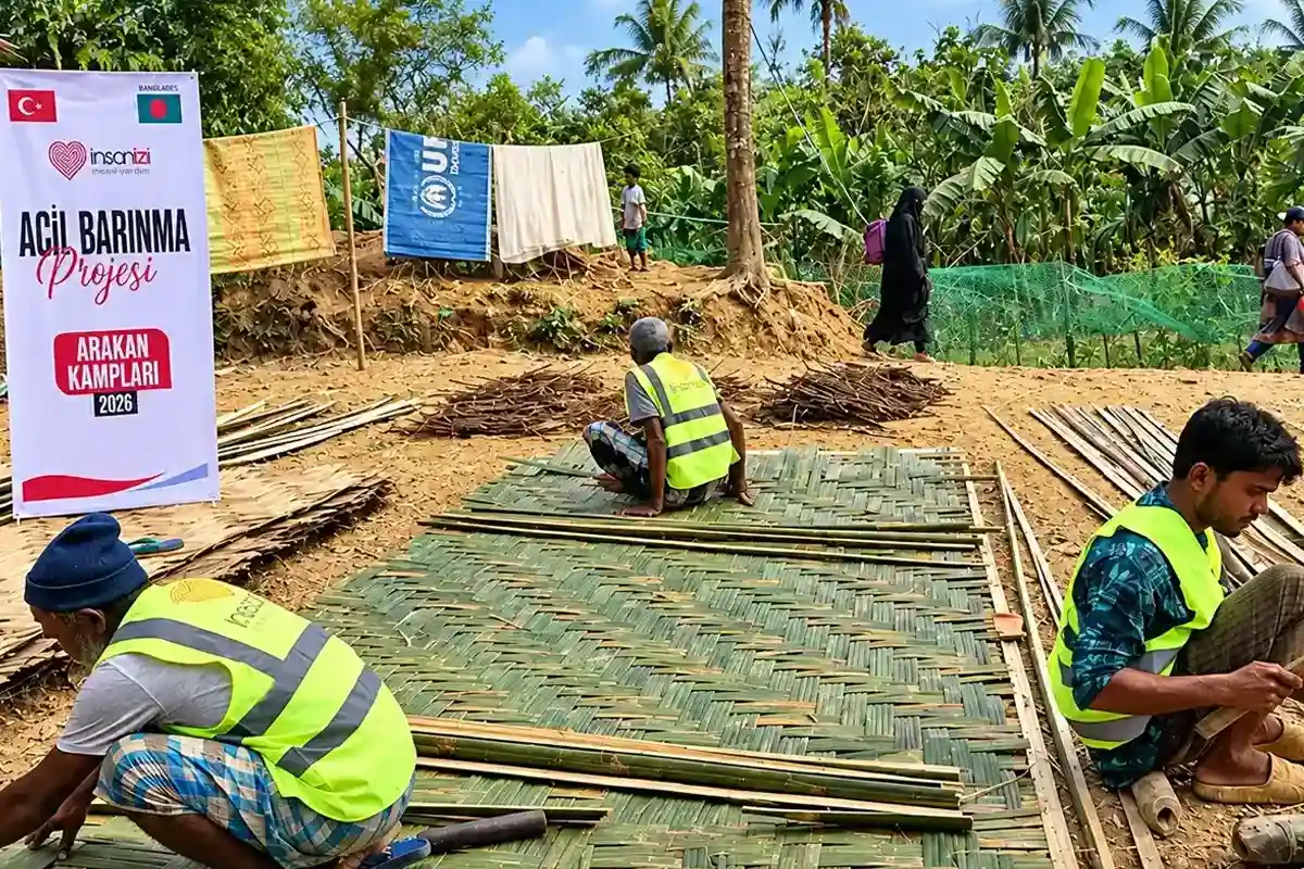 İnsan İzi’nden Arakan’da güvenli yaşam alanı projesi