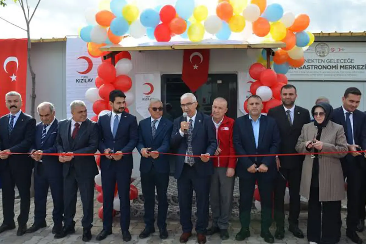Kızılay, Afşin Gastronomi Merkezi'ni Açtı