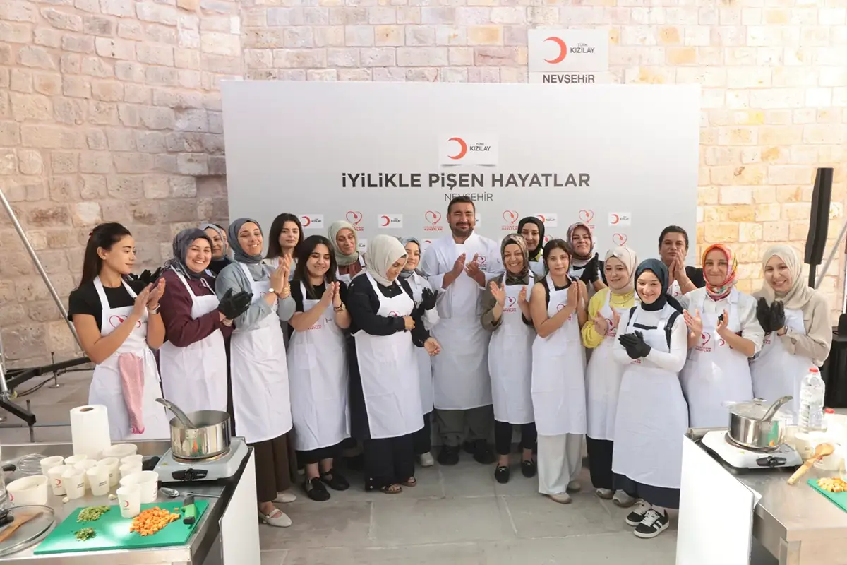 Kızılay, İyilikle Pişen Hayatlar kadınları mutfakta buluşturdu