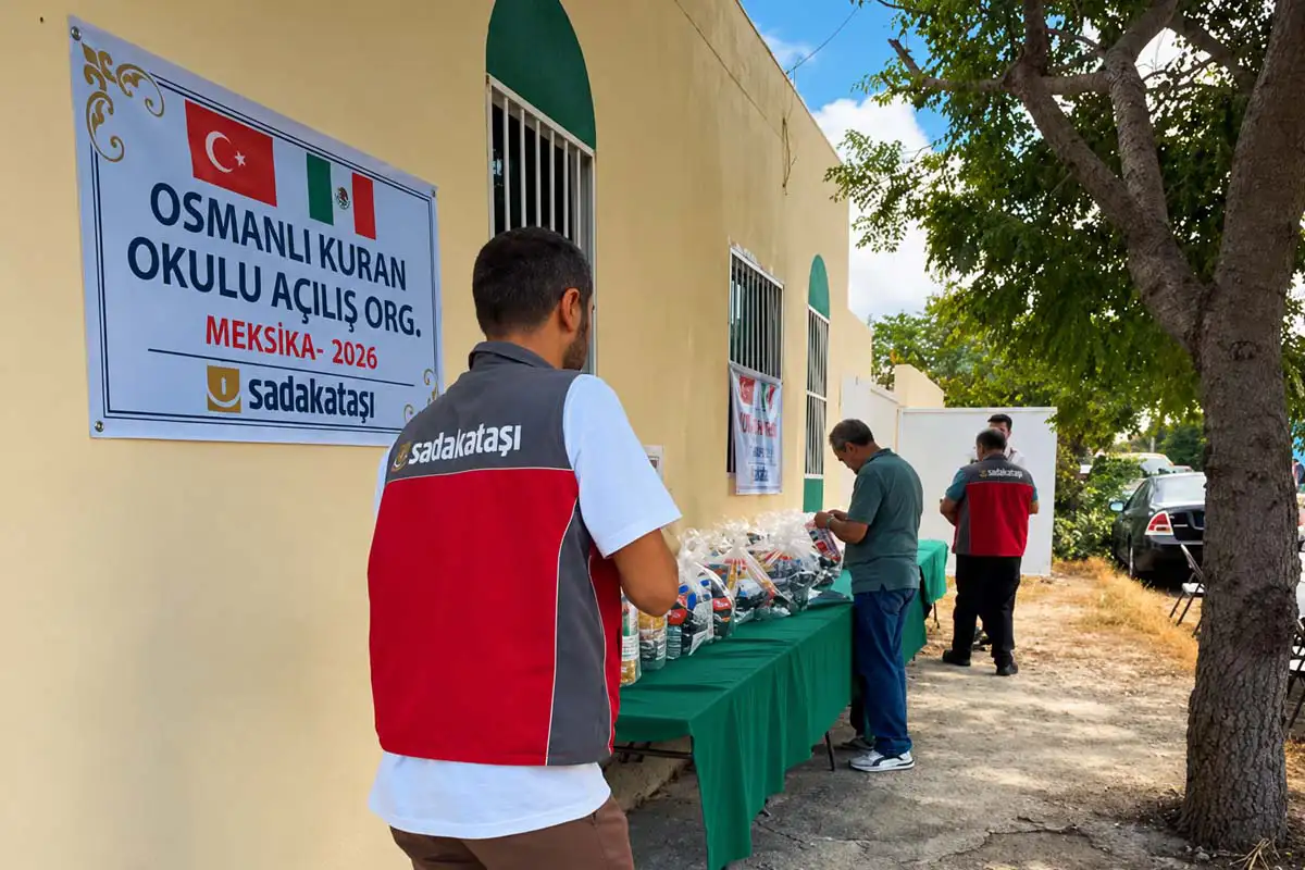 Sadakataşı Derneği Meksika'da Kur'an okulu açtı