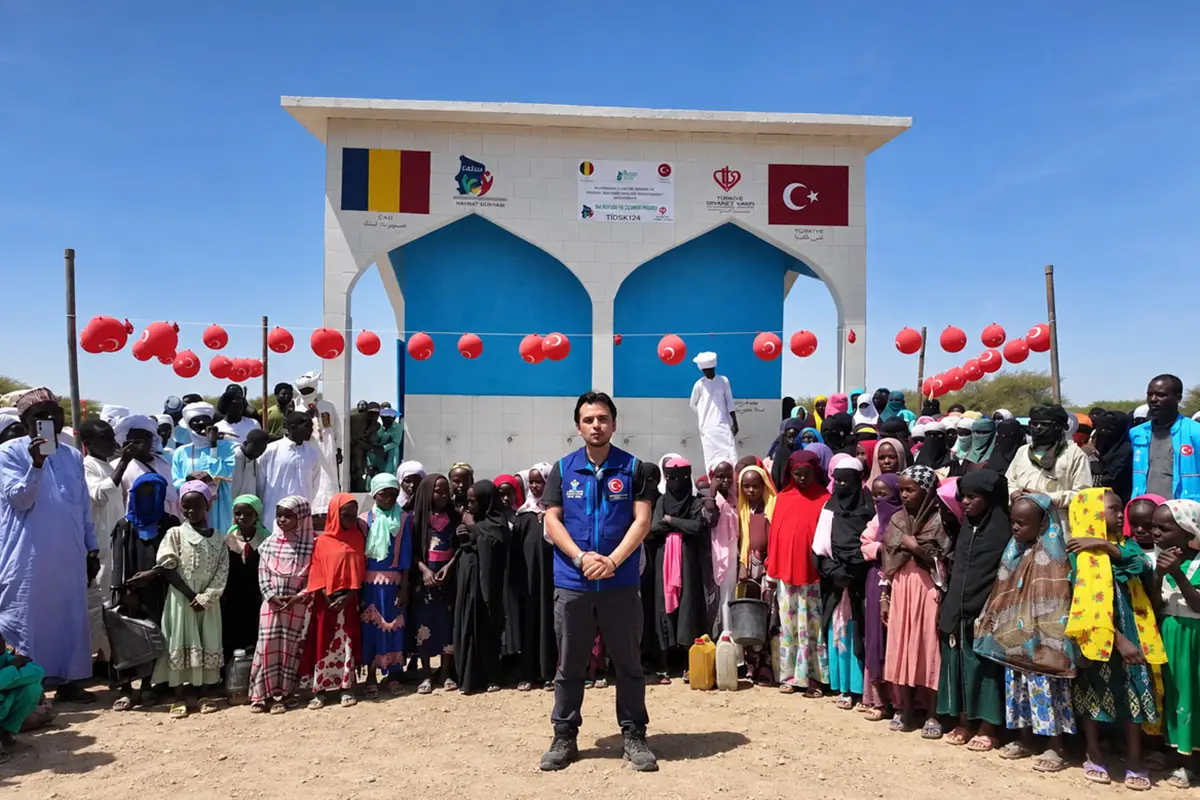 TDV'den Çad'da güneş enerjili su kuyusu açılışı