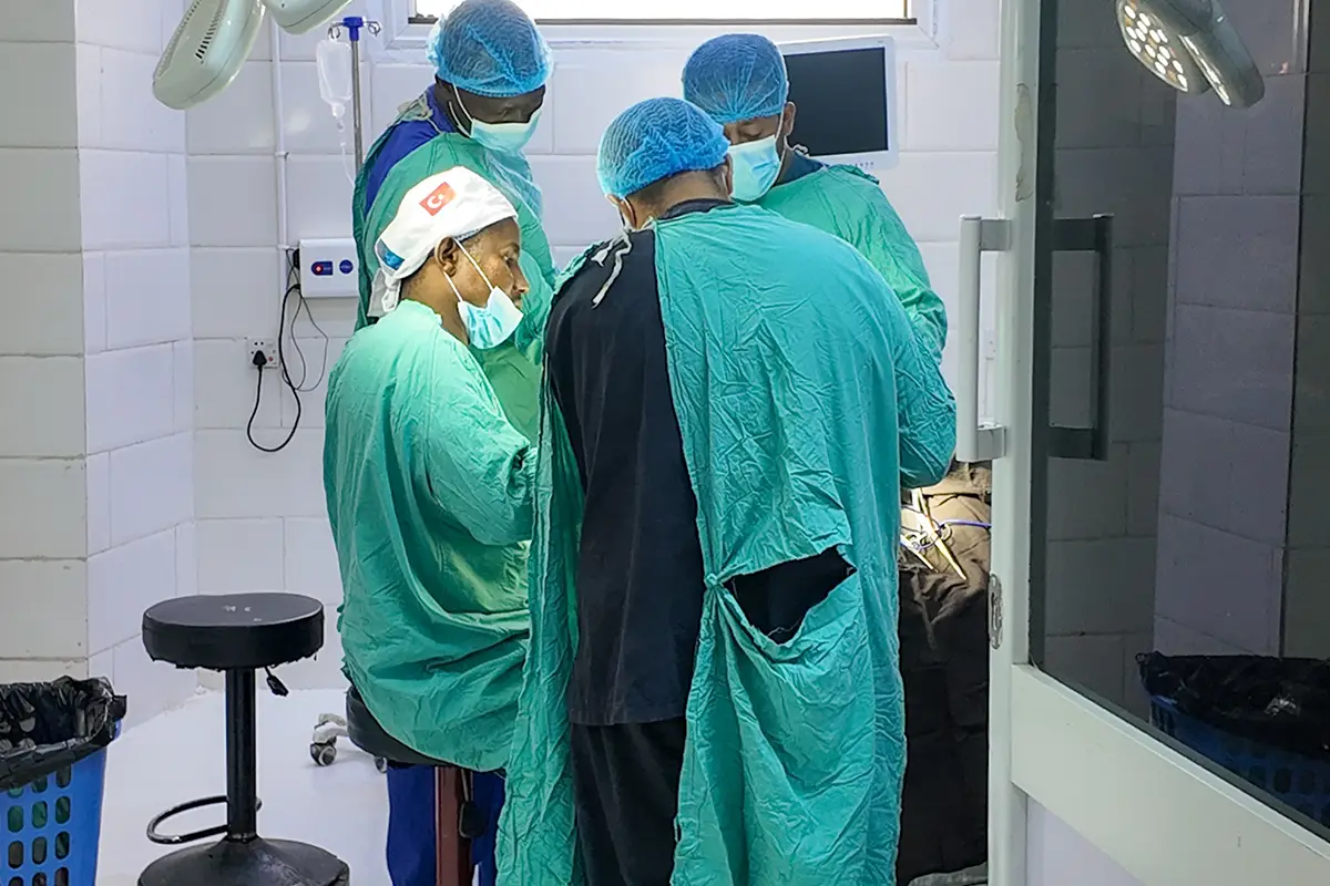 Umuda Koşanlar Derneği Sudan'da sağlık operasyonları yaptı